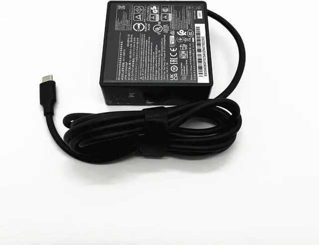Alt view image 4 of 7 - New 20V 5A 100W USB-C AC Adapter Charger Compatible for MSI A21-100P1A GaN Power Supply