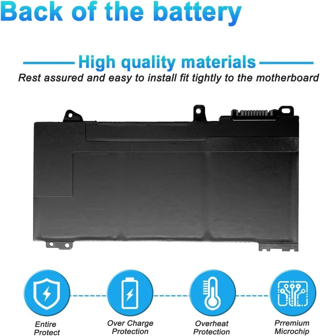 Alt view image 4 of 7 - RE03XL L32656-005 Battery for HP ProBook 430 440 445 450 455 G6 G7