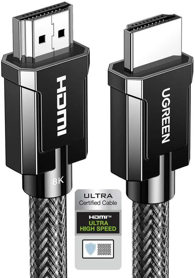 Main image of UGREEN 8K HDMI 2.1 Cable Certified 48Gbps 240Hz Ultra High Speed Cord 10FT