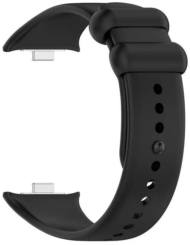 Alt view image 4 of 6 - Silicone Watch Straps Solid Color Sports Watchband Quick Release Adjustable Watch Band for Redmi Watch 4 for Band 8 Pro
