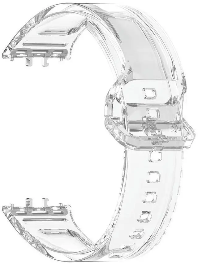 Alt view image 4 of 6 - Photochromic Sport Strap Sport Watchband Adjustable TPU watch Strap Sweatproof Comfortable for Galaxy Fit 3 SM-R390