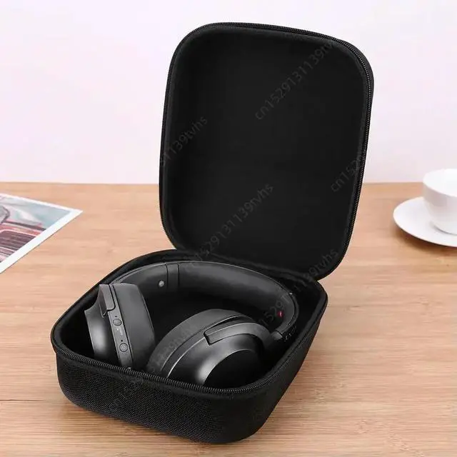 Alt view image 4 of 6 - For Sennheiser HD598 HD600 HD650 Headphones Headset EVA Hard Case Headphone Carrying Bag Bag Box Protective Case Bag