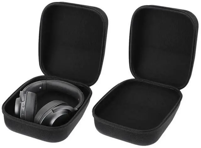 Alt view image 5 of 6 - For Sennheiser HD598 HD600 HD650 Headphones Headset EVA Hard Case Headphone Carrying Bag Bag Box Protective Case Bag