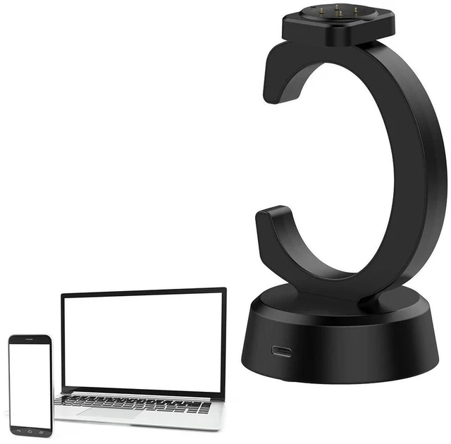 Alt view image 2 of 3 - Magnetic Charger Dock Stand with Cable Charge Station Base Charging Stand for Google Pixel Watch 3/Watch 2/Fitbit ACE LTE