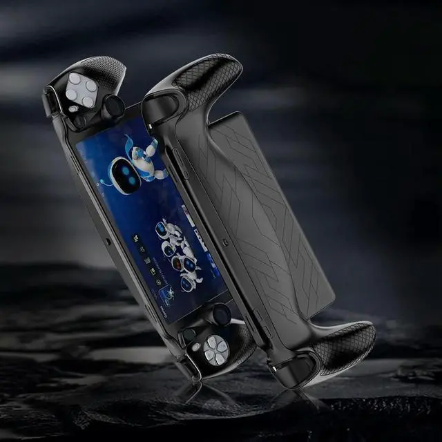 Alt view image 6 of 6 - Silicone Protective Case Shockproof Game Machine Grip Shell Case Anti-Scratch Anti-Drop for Portal for Portal