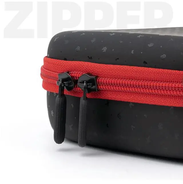 Alt view image 6 of 6 - Protective Carrying Case for NS Hori Large Capacity Gamepad Pouch Bag