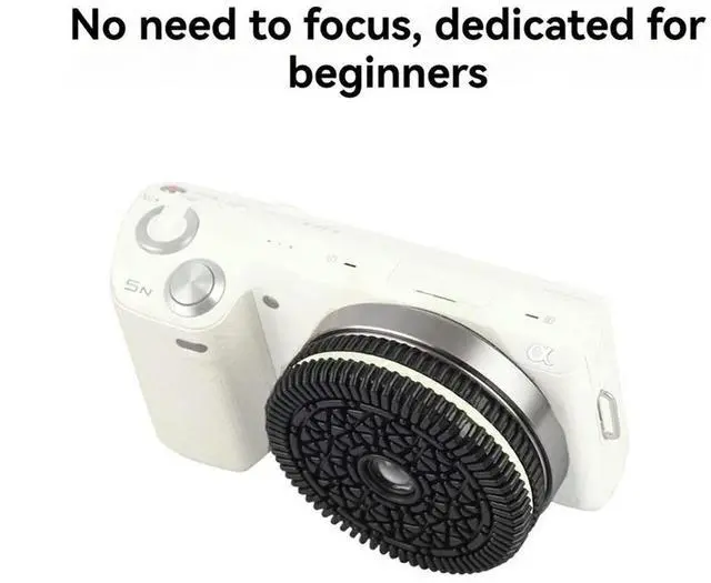Alt view image 5 of 6 - N32mm F10 Free Focus Pancake Lens for E-Mount Series Mirrorless Cameras
