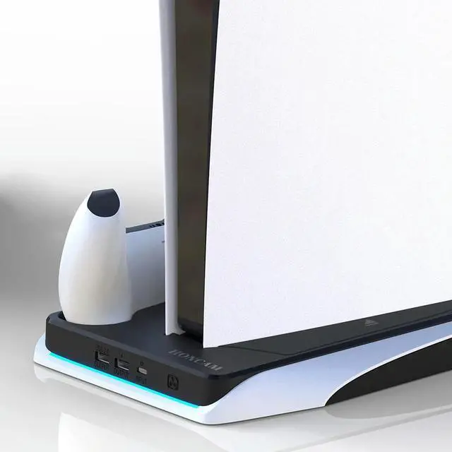 Alt view image 6 of 6 - Vertical Cooling Stand Replacement for 5 Digital Edition Vertical Stand with Cooling Fan Charger for