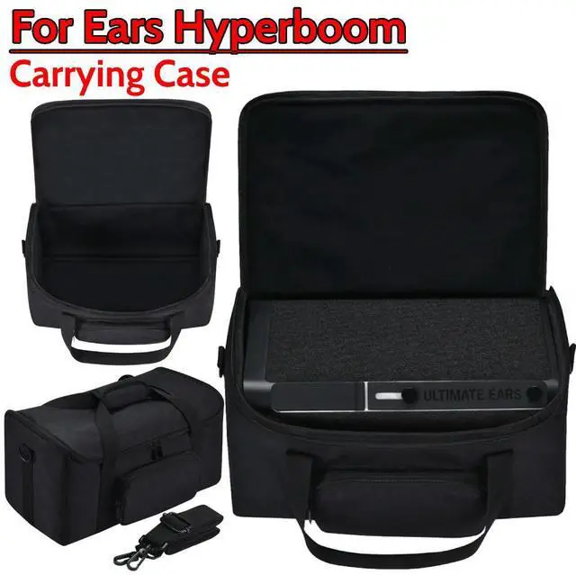 Alt view image 5 of 6 - Speaker Tote Bag for Ears Hyperboom Heavy-Duty Speaker Carrying Case Bag with Protective Pads for Ears Hyperboom