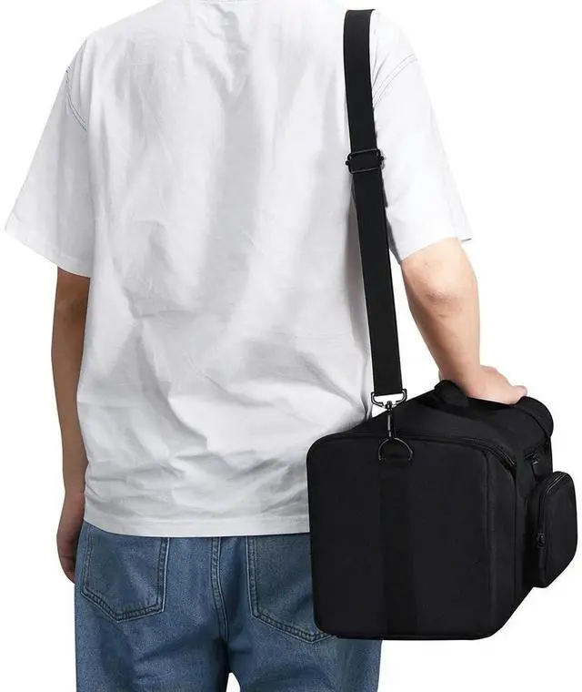 Alt view image 6 of 6 - Speaker Tote Bag for Ears Hyperboom Heavy-Duty Speaker Carrying Case Bag with Protective Pads for Ears Hyperboom