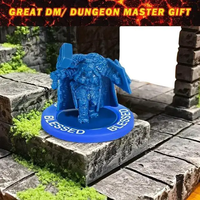 Alt view image 2 of 6 - Dungeons & Dragons Status Effect Acrylic Rings RPG Condition Markers for Tabletop Gaming