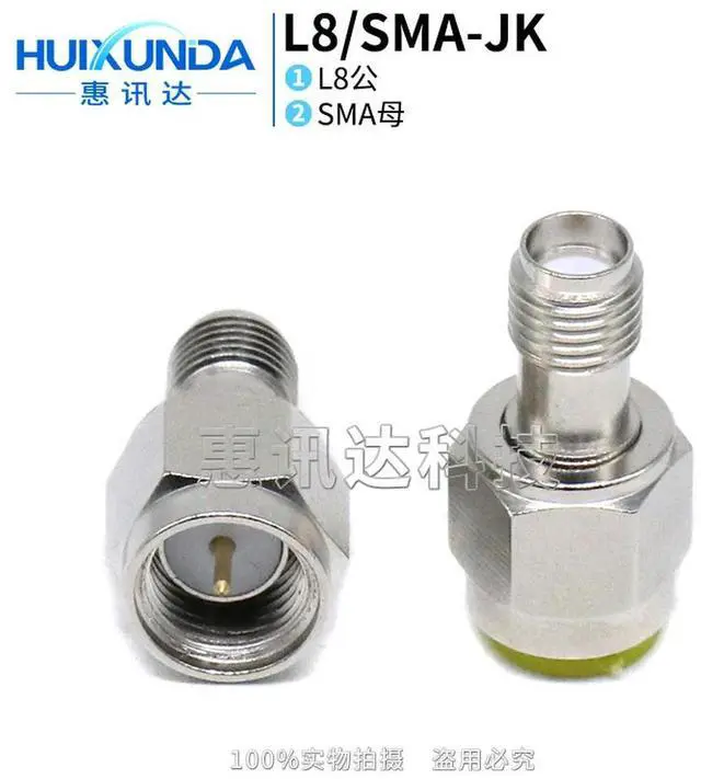 Main image of L8/SMA-JK L8 male inner pin to SMA female outer hole SMA/L8-KJ L8 connector