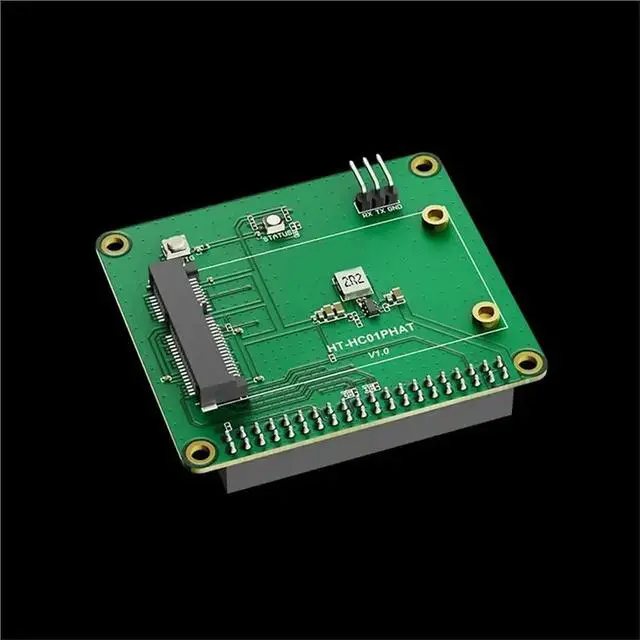 Alt view image 5 of 6 - Heltec HT-HC01P V2 Wi-Fi Halow Module 16Dbm 863-870Mhz Mini Pcie Interface And For Raspberry Pi HAT Baseplate For Iot