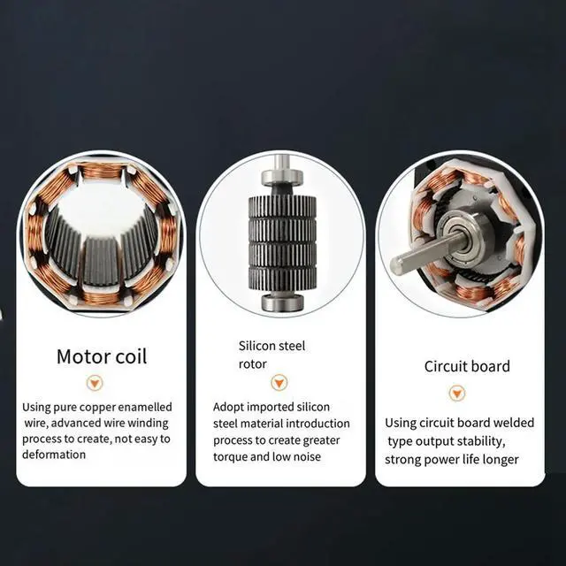 Alt view image 4 of 6 - 3X 3D Printer Nema 42 Stepper Motor 17HS4401 38Mm Axis 5Mm For 3D Printer DIY Engraving Machine Motor
