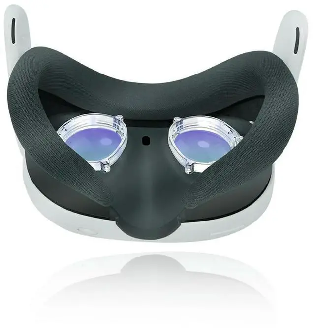 Alt view image 4 of 6 - AT-For Quest3 Magnetic Frame+Anti-Blu-Ray Lens Myopia Glasses Protection Frame for Quest3 VR