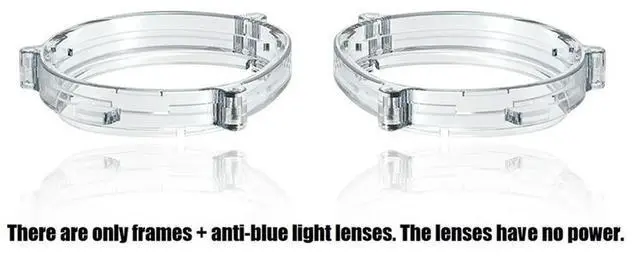 Alt view image 5 of 6 - AT-For Quest3 Magnetic Frame+Anti-Blu-Ray Lens Myopia Glasses Protection Frame for Quest3 VR