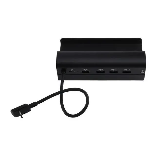 Alt view image 5 of 6 - Expansion Dock For ROG Steeck With -1000Mbps Ethernet Compatible Charging USB 3.0 Game Handheld Accessory Port