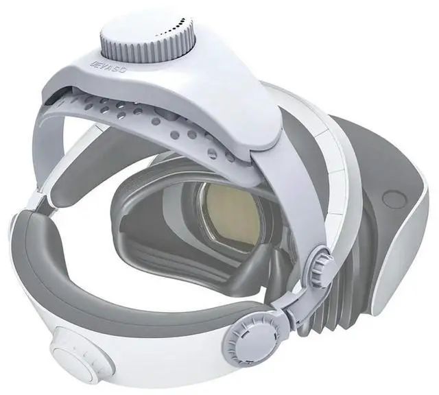 Alt view image 5 of 6 - AT-VR Headband Bracket for Ps Vr2 Gaming and Videos Virtual Goggles Glasses Head Strap Holder VR
