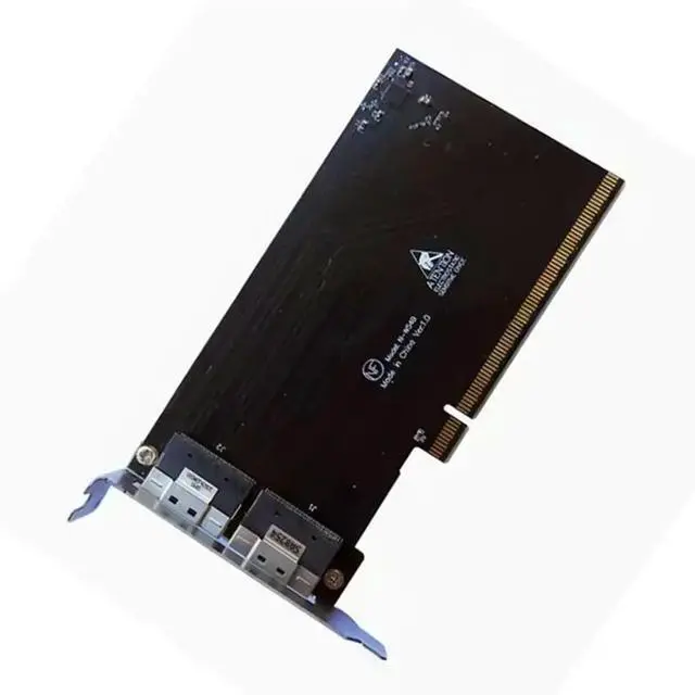 Alt view image 5 of 6 - EGPU Adapter Card PCIE X16 To 2-Port SFF-8654 8I X8 External Graphics Card For GPU Graphics Dock With Half-Height Baffle