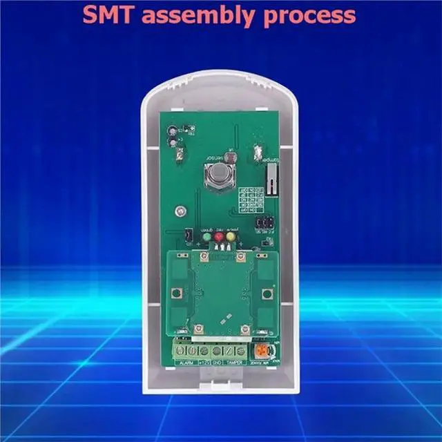 Alt view image 6 of 6 - Wired Infrared Microwave Detector Indoor Human Body Sensing Dual Detection System For Home Security Sensor