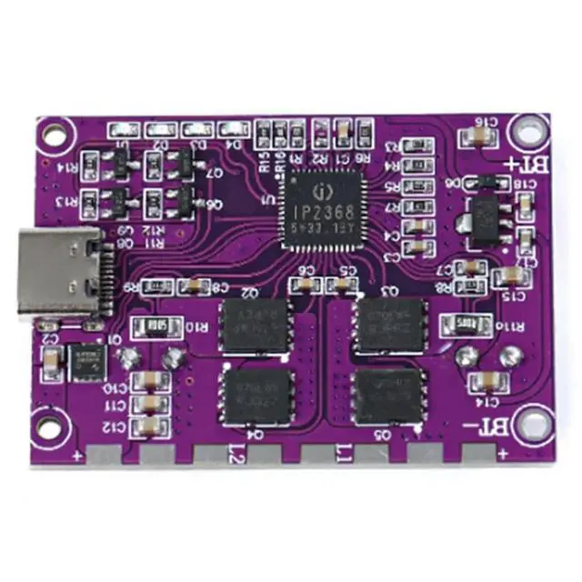 Alt view image 6 of 6 - 4X IP2368 Bidirectional 100W Fast Charging Module Buck-Boost Type-C Interface 4S Lithium Fast Charging Board