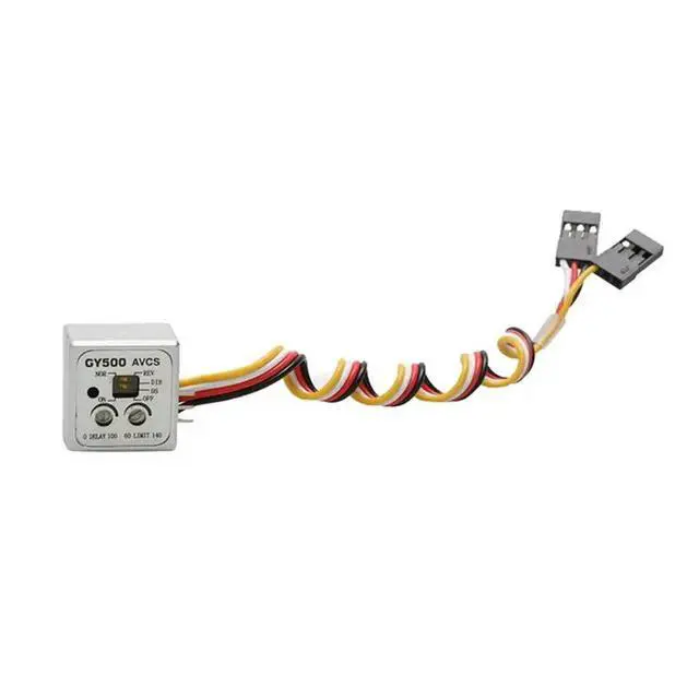 Alt view image 2 of 3 - 2X Single-Axis Lock Head Gyroscope GY500 Heading-Lock Gyro For RC Helicopter Model Car Direction Control