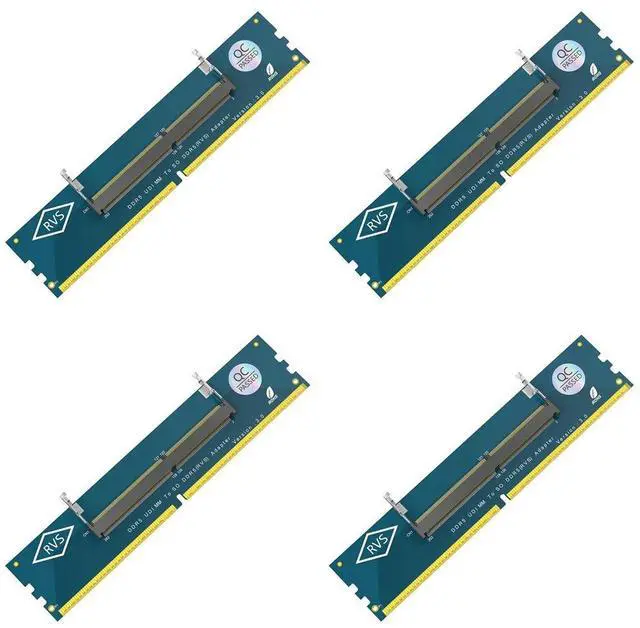 Alt view image 2 of 3 - 4X Laptop DDR5 RAM To SO DDR5 U-DIMM Desktop Adapter Card, Memory Tester SO DDR5 To DDR5 U-DIMM Converter