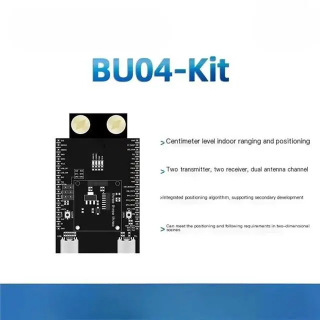 Alt view image 2 of 3 - BU04 Development Board UWB Indoor Bidirectional Ranging And Positioning Module 10Cm Tracking And Positioning