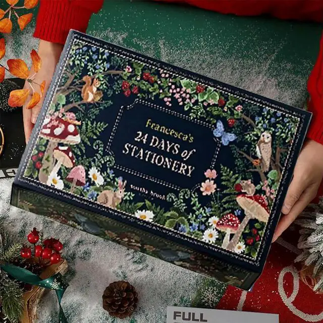 Alt view image 2 of 3 - 2X Stationery Advent Calendar 2024, Christmas Countdown Ultimate Calendar, Book Advent Calendar 2024