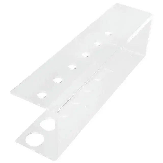 Alt view image 2 of 3 - 6X Wall-Mounted Acrylic Dry Erase Marker Holder, 6 Slot Clear Eraser Marker Organizer For Office School Home