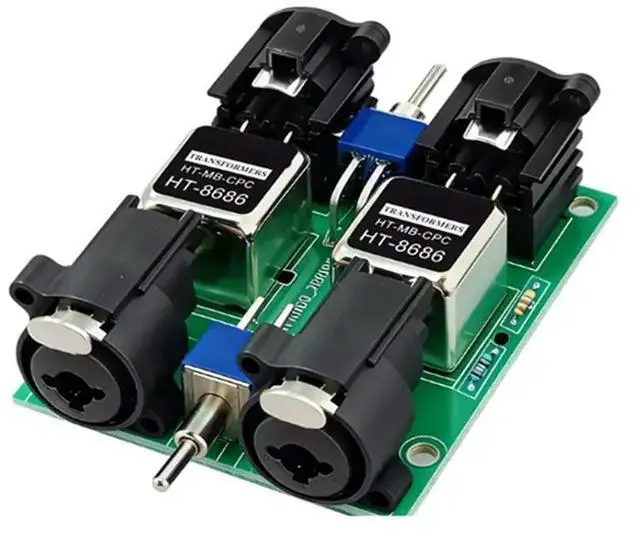 Main image of XLR 6.5 Lotus 2-Way Audio Isolator Audio Current Noise Eliminator Mixer For Live Broadcast Applications
