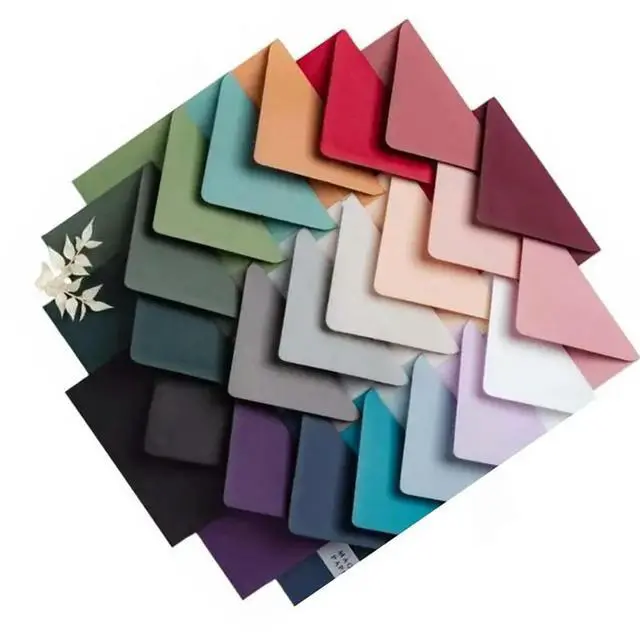 Alt view image 3 of 3 - 100PCS Morandi Small Envelopes, 145X112mm Mini Blank Paper Gift Envelopes For Greeting Cards, Holiday Presents