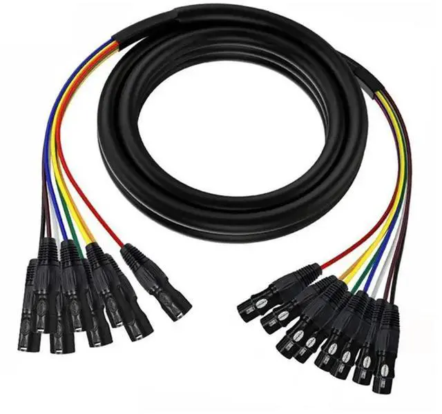 Main image of 8 Channel XLR Audio Cable XLR Male To XLR Female Cable For Broadcasting Recording