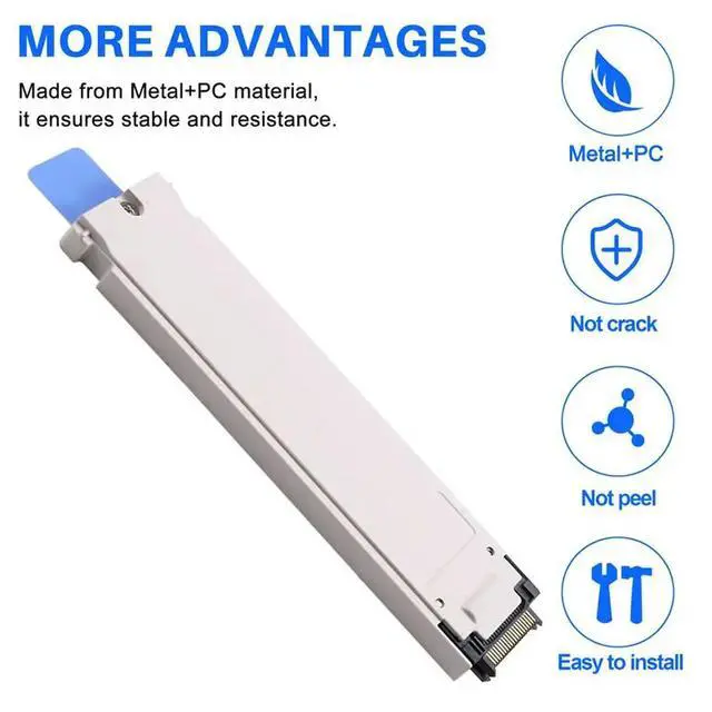 Alt view image 3 of 3 - For Latitude 7424 5424 5420 M.2 SSD Hard Disk Caddy For Latitude 7424 5424 Hard Disk Caddy For Latitude 7424 5424 5420
