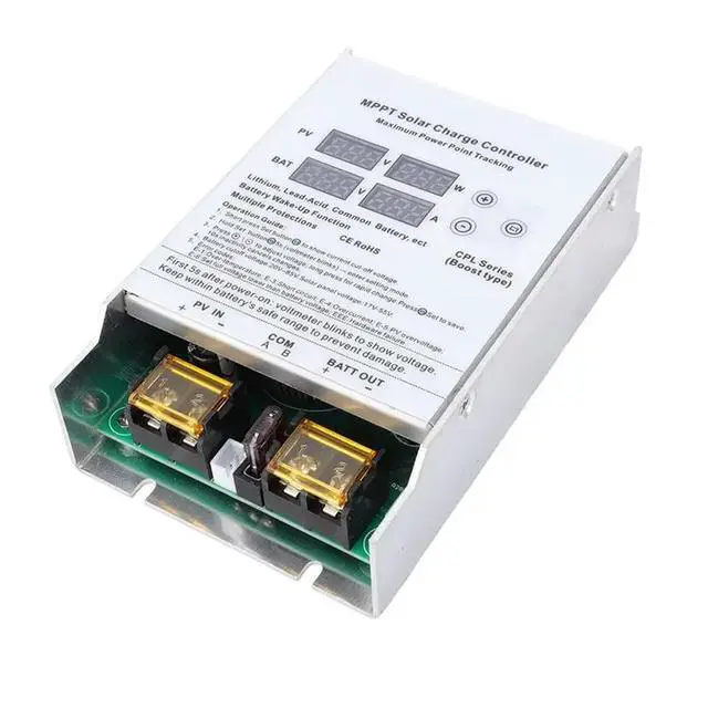 Alt view image 2 of 3 - High Efficiency Solar Power Charge Controller 600W MPPT Boost Regulator For 24V 36V 48V 72V Multiple