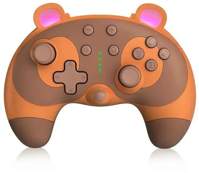 Main image of Dual-Operation Mode Gamepad With 6-Axis Gyro,Dual Vibration&Macro Programming,Large-Capacity Game Controller