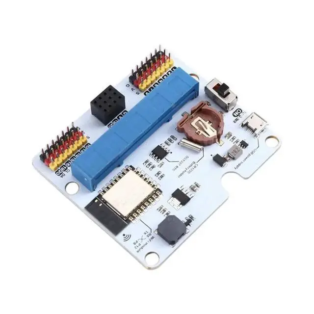 Alt view image 2 of 3 - ESP8266 Expansion Board For Micro:Bit-IOT:Bit-For Makecode/For Micropython/Javascript Buzzer RTC Module Support
