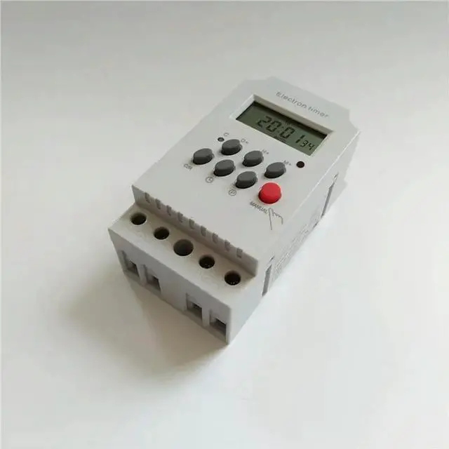 Alt view image 2 of 3 - 5X KG316T-II Din Rail Microcomputer Time Control Switch Time Control Timer AC220V 25A DIGITAL TIMER SWITCH Relay Control