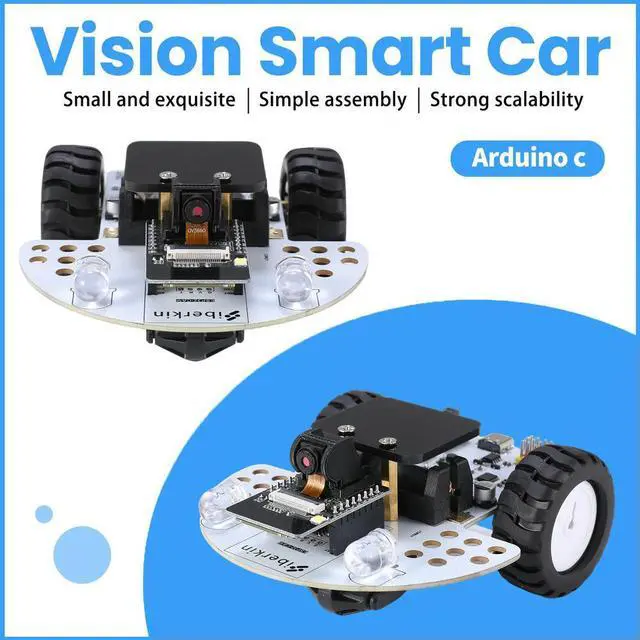 Main image of ESP32 Vision Car For Robot For Programming With ESP32 Camera Support C Programming DIY RobotKit