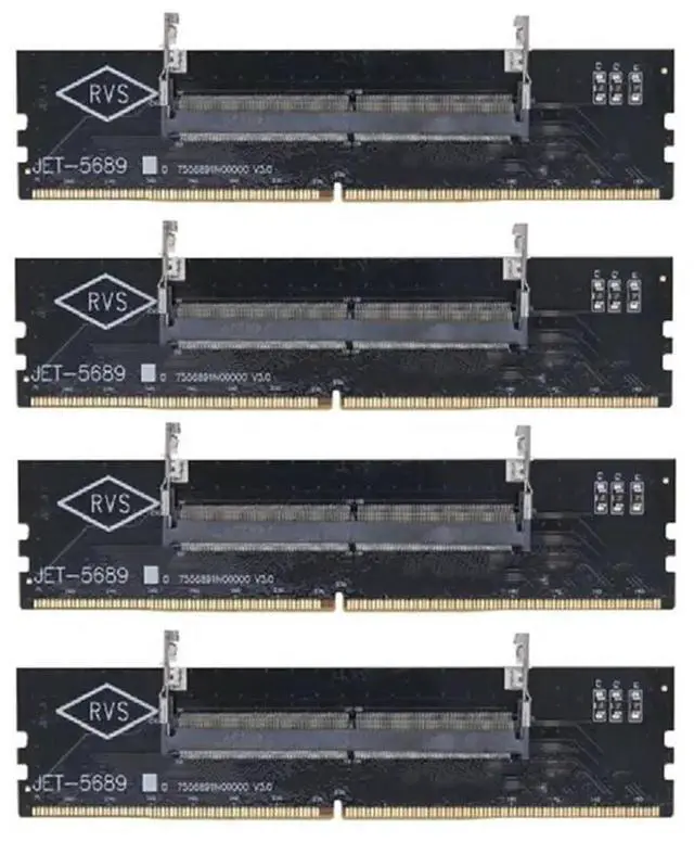 Main image of 4Pcs DDR5 SODIMM To DIMM Adapter DDR-5 Memory Converter DDR5 PCB DDR 5 Memory Tester For PC Desktop Motherboard
