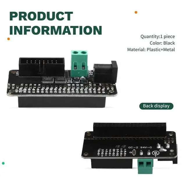 Alt view image 2 of 2 - For Raspberry Pi Compatible 3211 RGB Matrix Bonnet, 64X32 32X32 LED Panel Driver HAT,For Raspberry Pi 4B 3B+ Zero