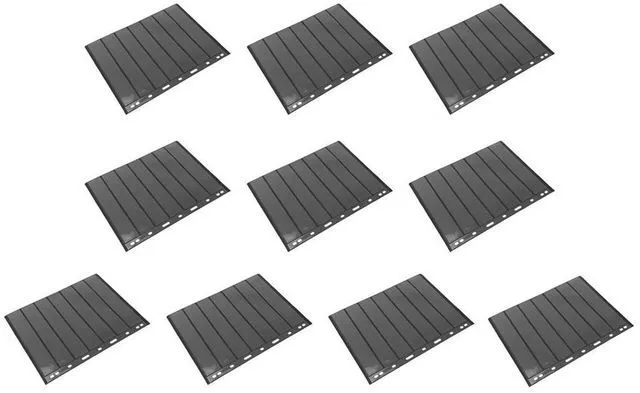 Alt view image 2 of 3 - 50PCS Stamp Grid Stamp Page Stamp Holders Of Stamp Album PVC Loose-Leaf Inners