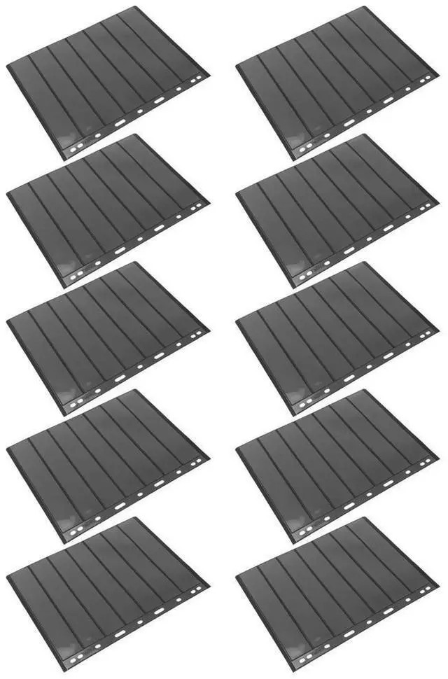 Alt view image 3 of 3 - 50PCS Stamp Grid Stamp Page Stamp Holders Of Stamp Album PVC Loose-Leaf Inners