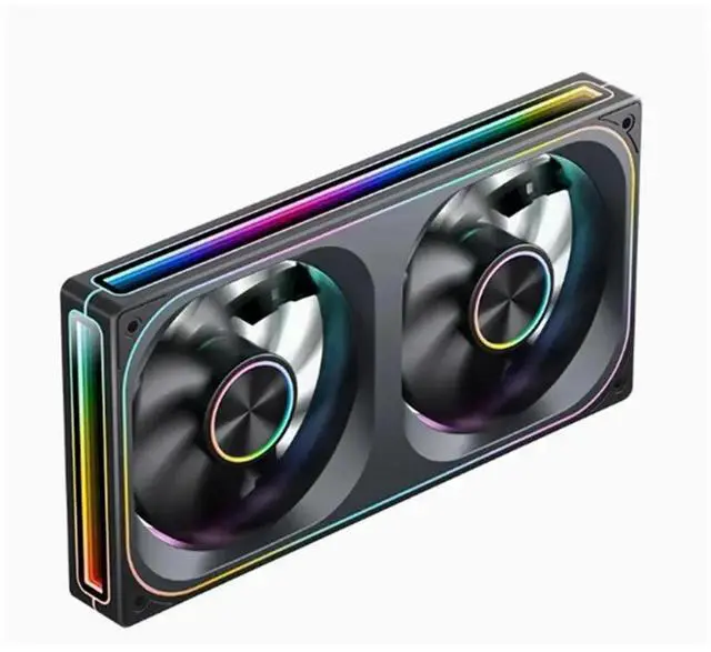 Main image of ZA-240 Case Cooling Fan ARGB 12Cm Connected Building Block Fan PWM Silent Chassis Fan