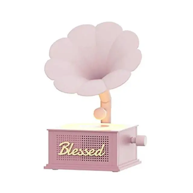 Alt view image 2 of 3 - 2X Mini Retro Bluetooth Speaker Mini Outdoor Sound System Radio Music MP3 Subwoofer Pink