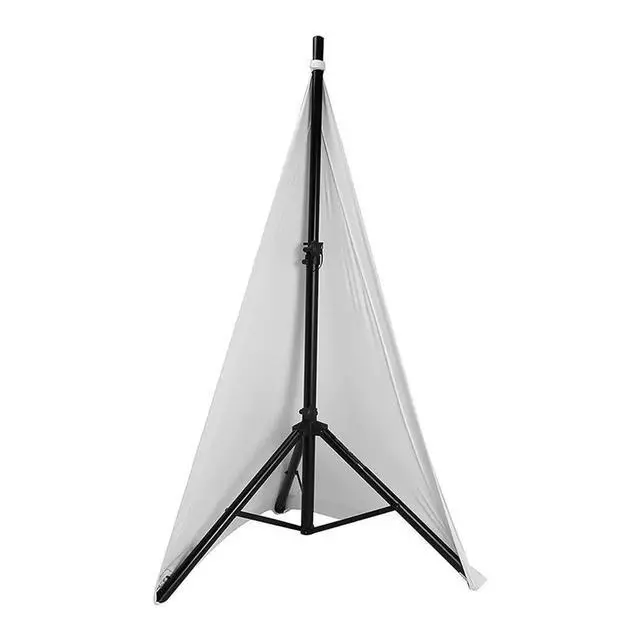 Alt view image 3 of 3 - Universal Dj Light Speaker Stand Cover Double Sided Tripod Stand Skirt Scrim Cover Stretchable Material,4Pcs