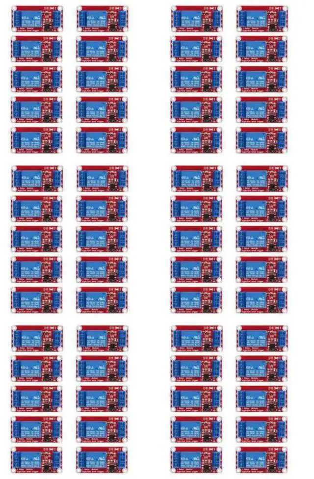 Main image of 60Pcs Relay Module DC 12V Relay Board 1 Channel With Optocoupler Isolation Support High Or Low Level
