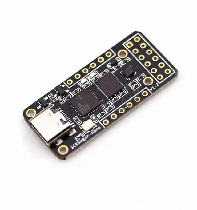 Alt view image 3 of 3 - 2X Icesugar-Nano FPGA Development Board Open Source RISC-V Ice40lp1k Standard PMOD Connector On-Board Icelink Debugger