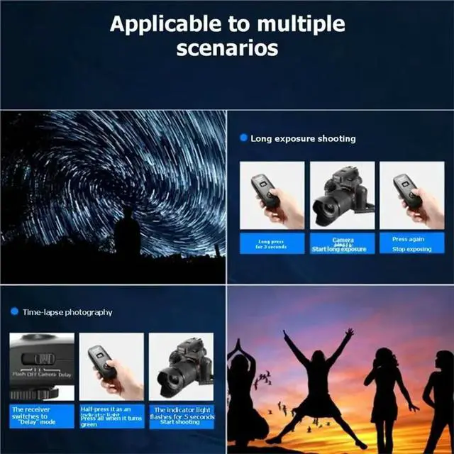 Alt view image 3 of 3 - FC-16 2.4G Camera Shutter With Studio Flash Trigger Dual Receivers For DSLR Mirrorless Cameras
