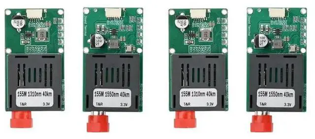Main image of 2X Fiber Converter Single Mode Single Fiber FC/UPC TX/RX 1 Channel Video+UART TTL SBUS To Optic Controller 0-40Km